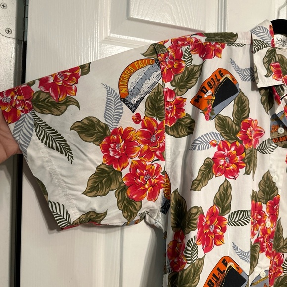 Jaspe XL ? Womens Short Sleeve Floral Button Up Floral, 1960’s Vintage - Picture 2 of 7